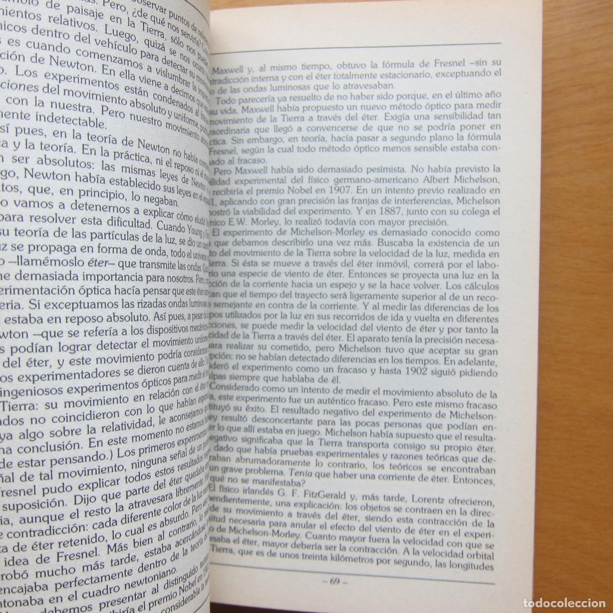 Libros de segunda mano: EINSTEIN - BANESH HOFFMANN (SALVAT) BIOGRAF&Iacute;A - Foto 10