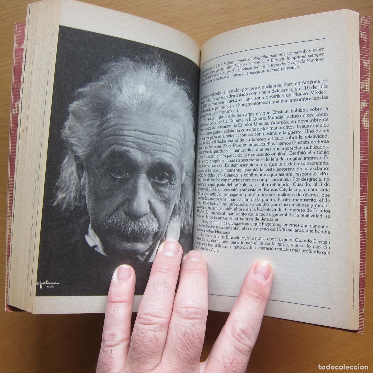 Libros de segunda mano: EINSTEIN - BANESH HOFFMANN (SALVAT) BIOGRAF&Iacute;A - Foto 13