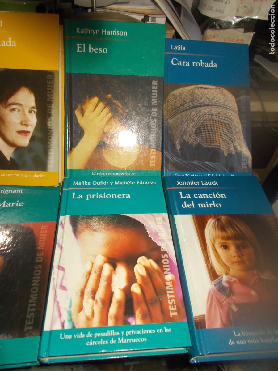 Libros de segunda mano: Testimonios de mujer, 18 t&iacute;tulos - Foto 2