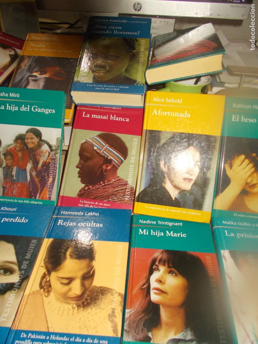 Libros de segunda mano: Testimonios de mujer, 18 t&iacute;tulos - Foto 3
