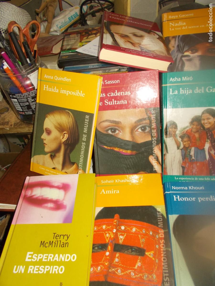 Libros de segunda mano: Testimonios de mujer, 18 t&iacute;tulos - Foto 4