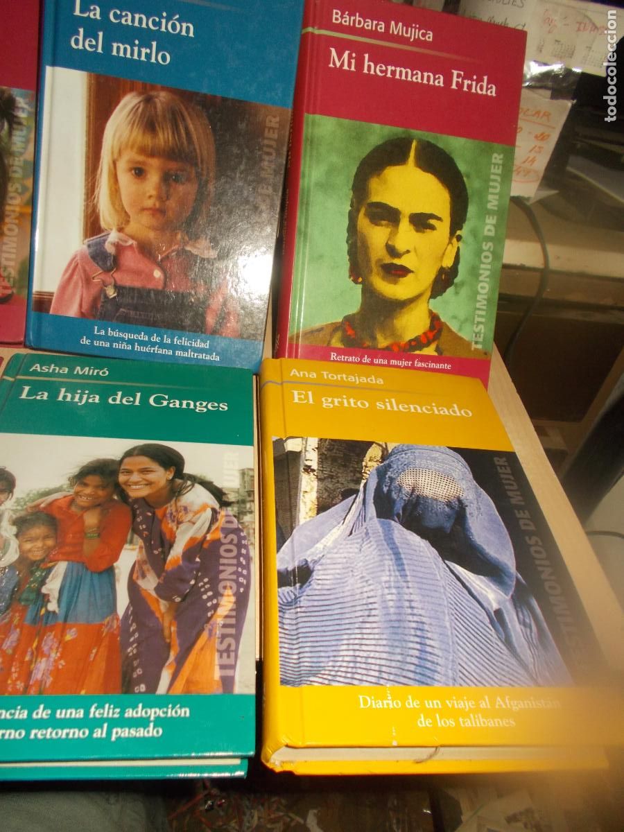 Libros de segunda mano: Testimonios de mujer, 10 t&iacute;tulos - Foto 4