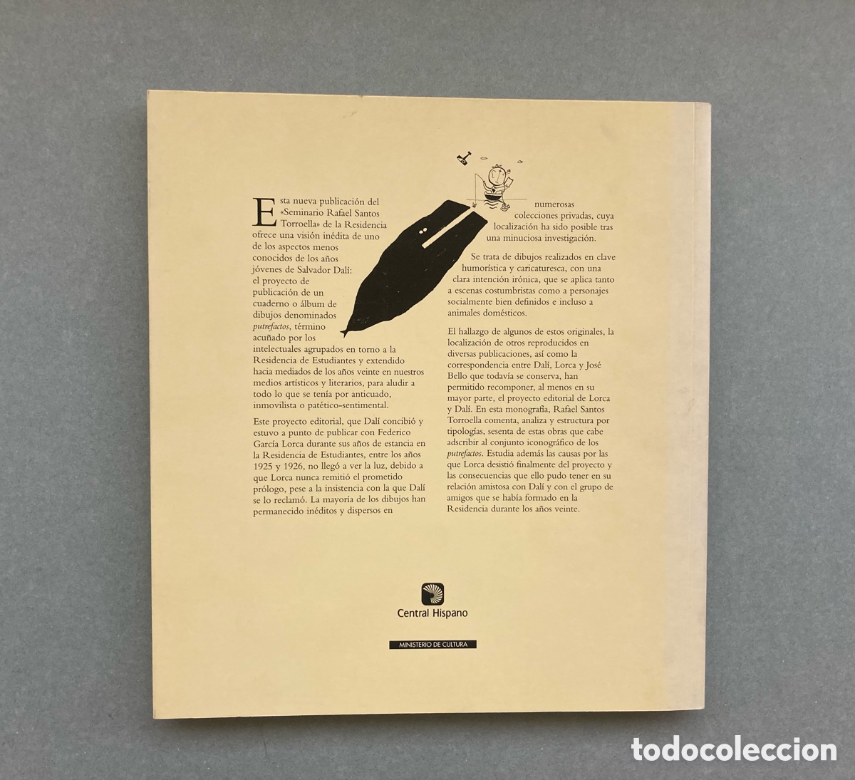 Libros de segunda mano: Los putrefactos, de Dal&iacute; y Lorca. Rafael Santos Torroella - Foto 2