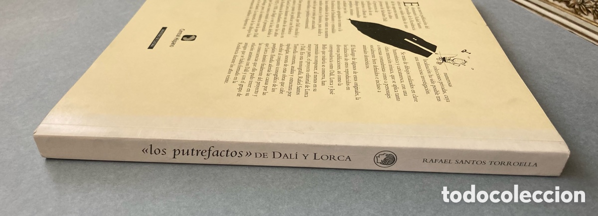 Libros de segunda mano: Los putrefactos, de Dal&iacute; y Lorca. Rafael Santos Torroella - Foto 3