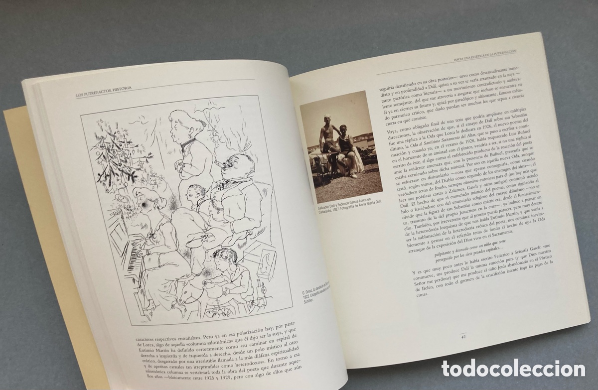Libros de segunda mano: Los putrefactos, de Dal&iacute; y Lorca. Rafael Santos Torroella - Foto 4