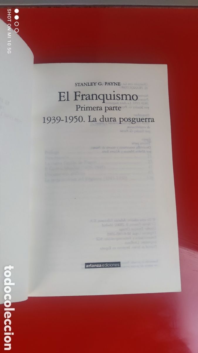 Libros de segunda mano: &rdquo;EL FRANQUISMO&rdquo;,1&deg; PARTE- ARLANZA EDICIONES - Foto 4