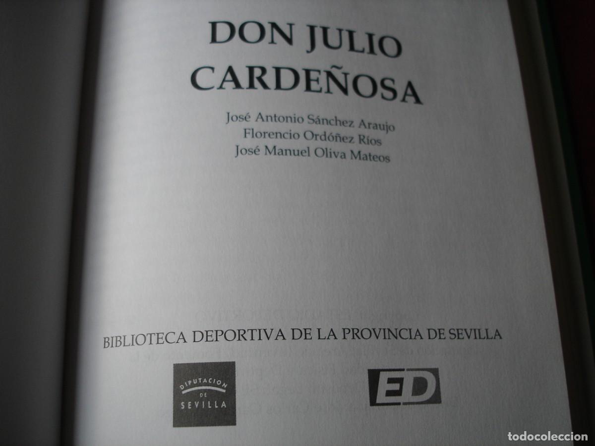 Libros de segunda mano: Don Julio Carde&ntilde;osa. - Foto 2