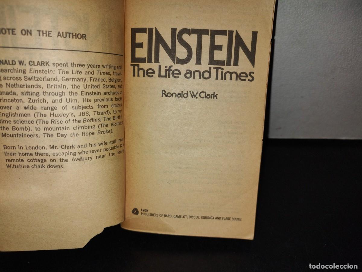 Libros de segunda mano: 153- EINSTEIN. THE LIFE AND TIMES - RONALD W. CLARK. AVON BOOKS, 1972 - Foto 5