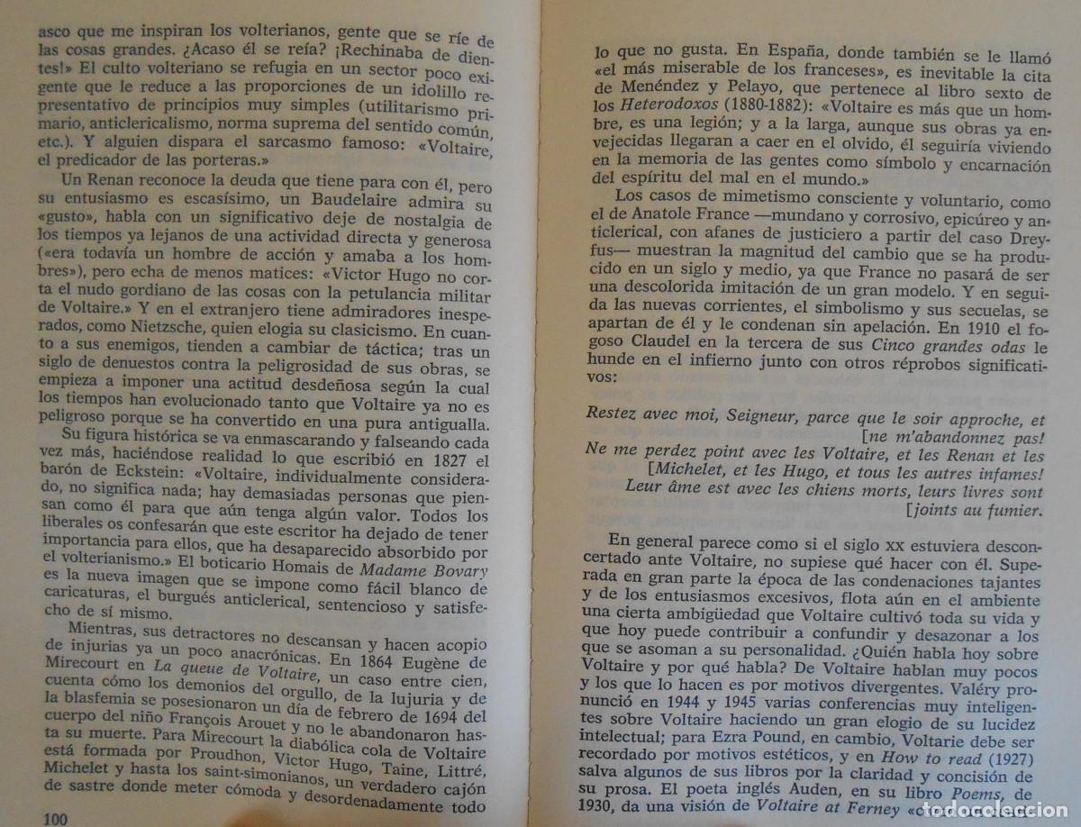 Libros de segunda mano: VOLTAIRE - CARLOS PUJOL ED. PLANETA - Foto 4