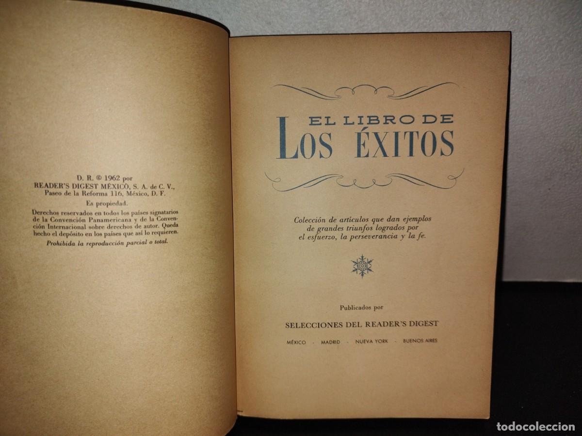 Libros de segunda mano: 154- EL LIBRO DE LOS &Eacute;XITOS- SELECCIONES DEL READERS DIGEST - 1962 - Foto 4