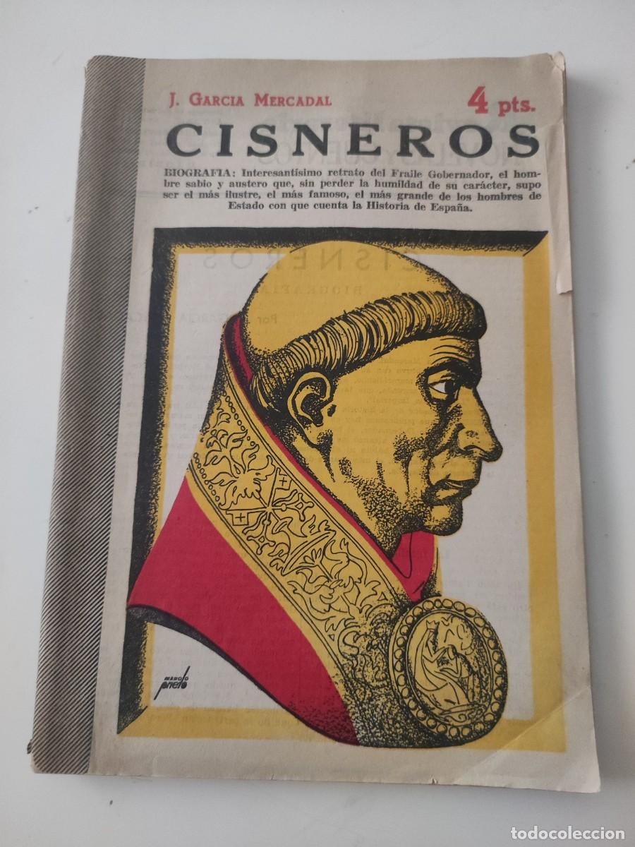 Libros de segunda mano: Cisneros. J. Garc&iacute;a Mercadal. - Foto 1