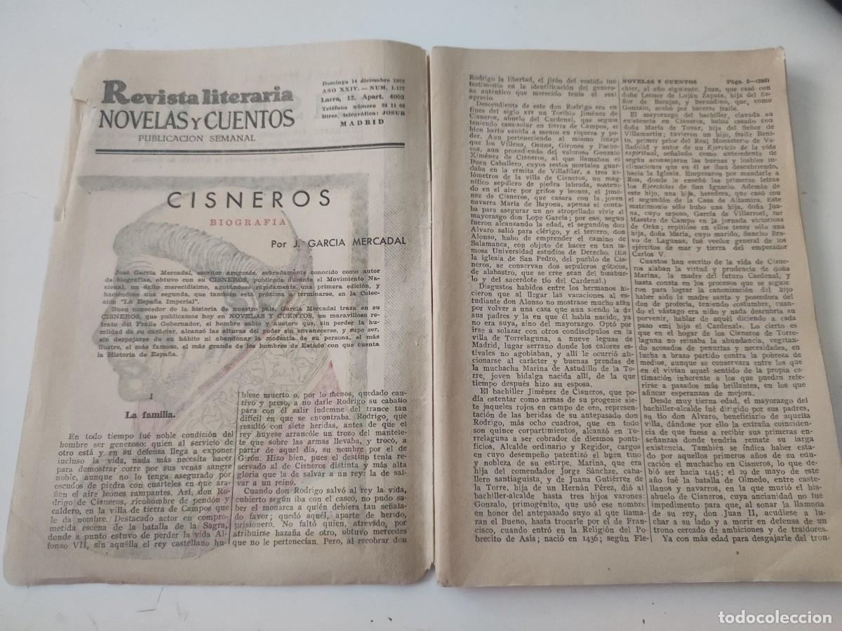 Libros de segunda mano: Cisneros. J. Garc&iacute;a Mercadal. - Foto 3