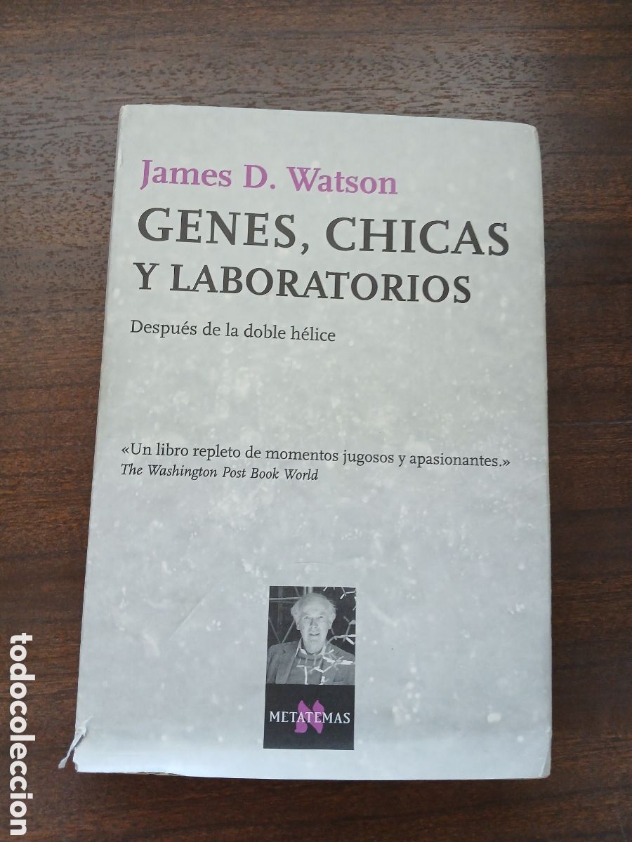 Libros de segunda mano: Genes, chicas y laboratorios, James Watson - Foto 1