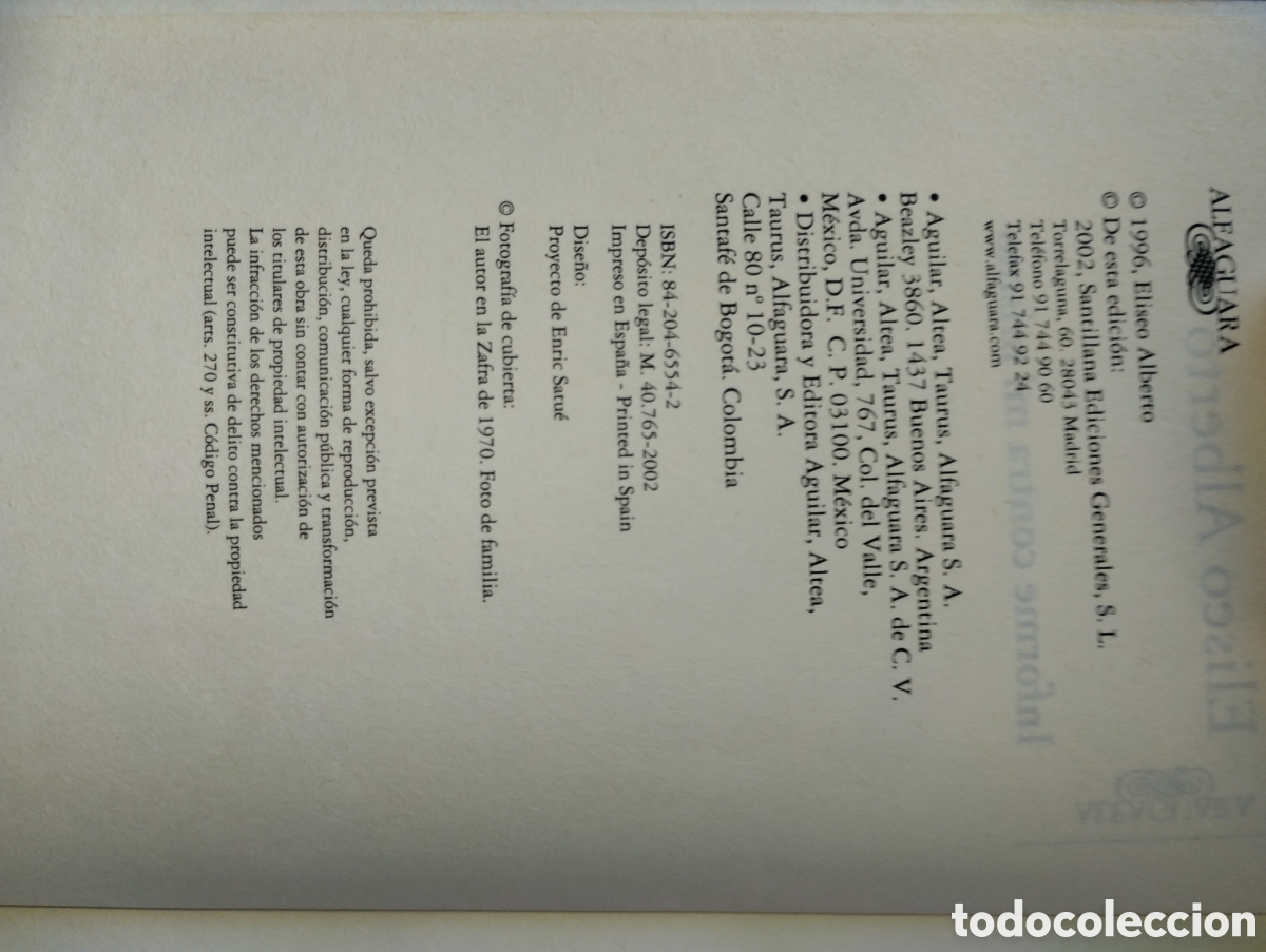Libros de segunda mano: INFORME CONTRA MI MISMO - Foto 5