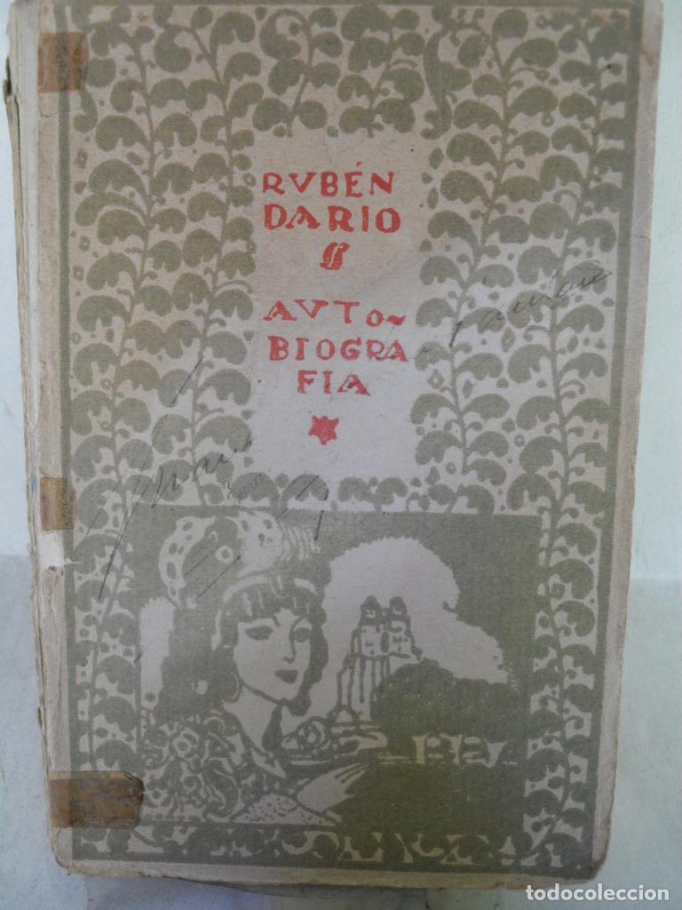 Libros de segunda mano: AUTOBIOGRAFIA - RUBEN DARIO - Foto 1