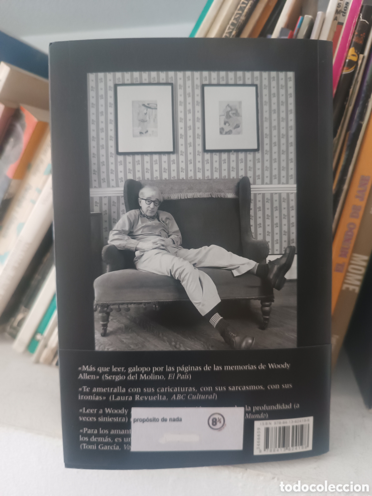 Libros de segunda mano: A prop&oacute;sito de nada. Autobiograf&iacute;a. - Foto 2