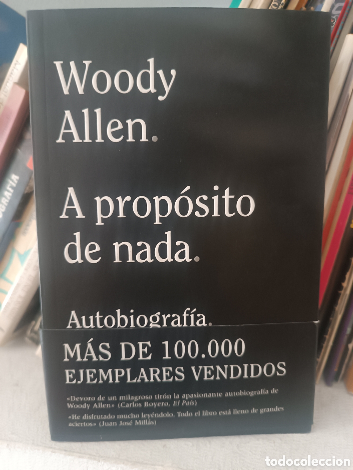 Libros de segunda mano: A prop&oacute;sito de nada. Autobiograf&iacute;a. - Foto 1