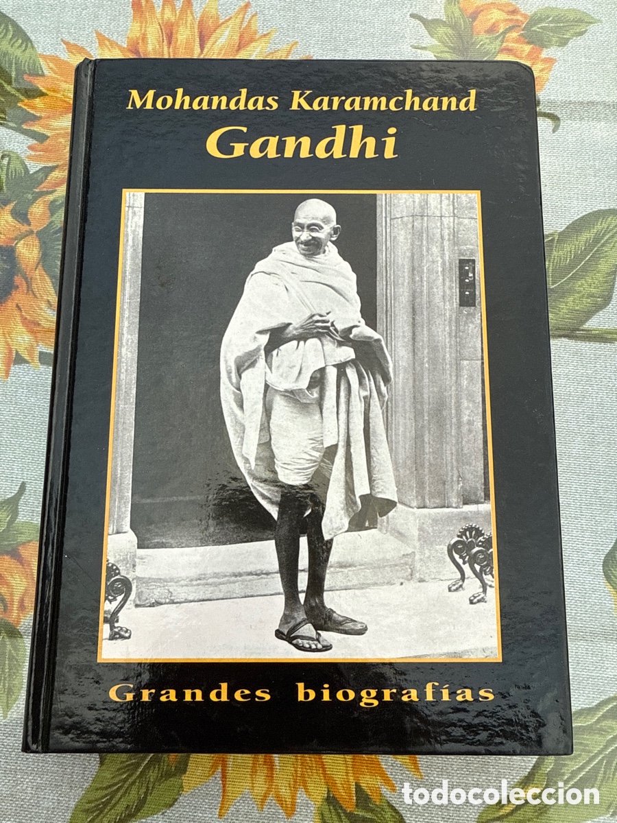 Libros de segunda mano: Mohandas Karamchand GANDHI. Grandes biograf&iacute;as. Textos Rosa Herranz.