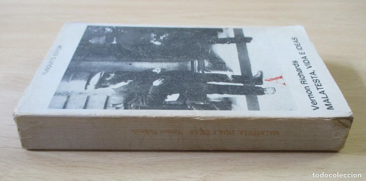 Libros de segunda mano: Malatesta, vida e ideas, de Vernon Richards - Foto 2