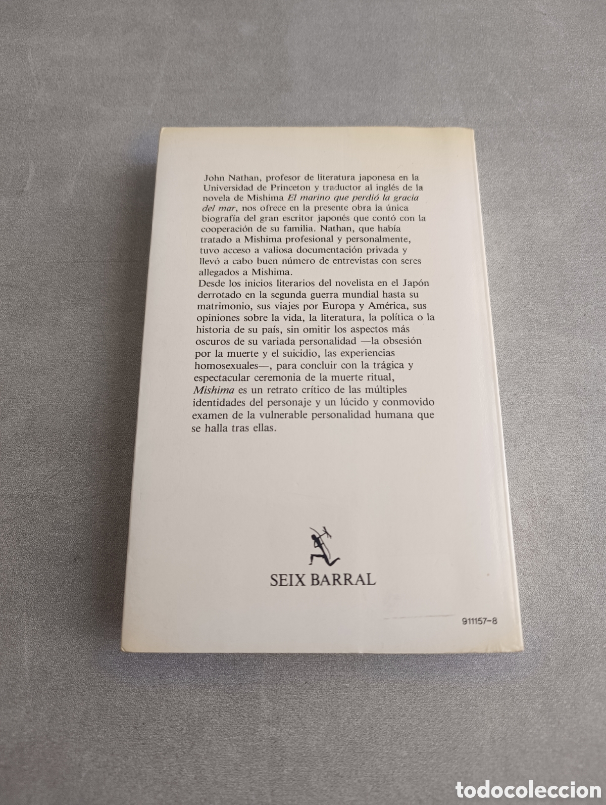 Libros de segunda mano: MISHIMA. BIOGRAF&Iacute;A. JOHN NATHAN. - Foto 3