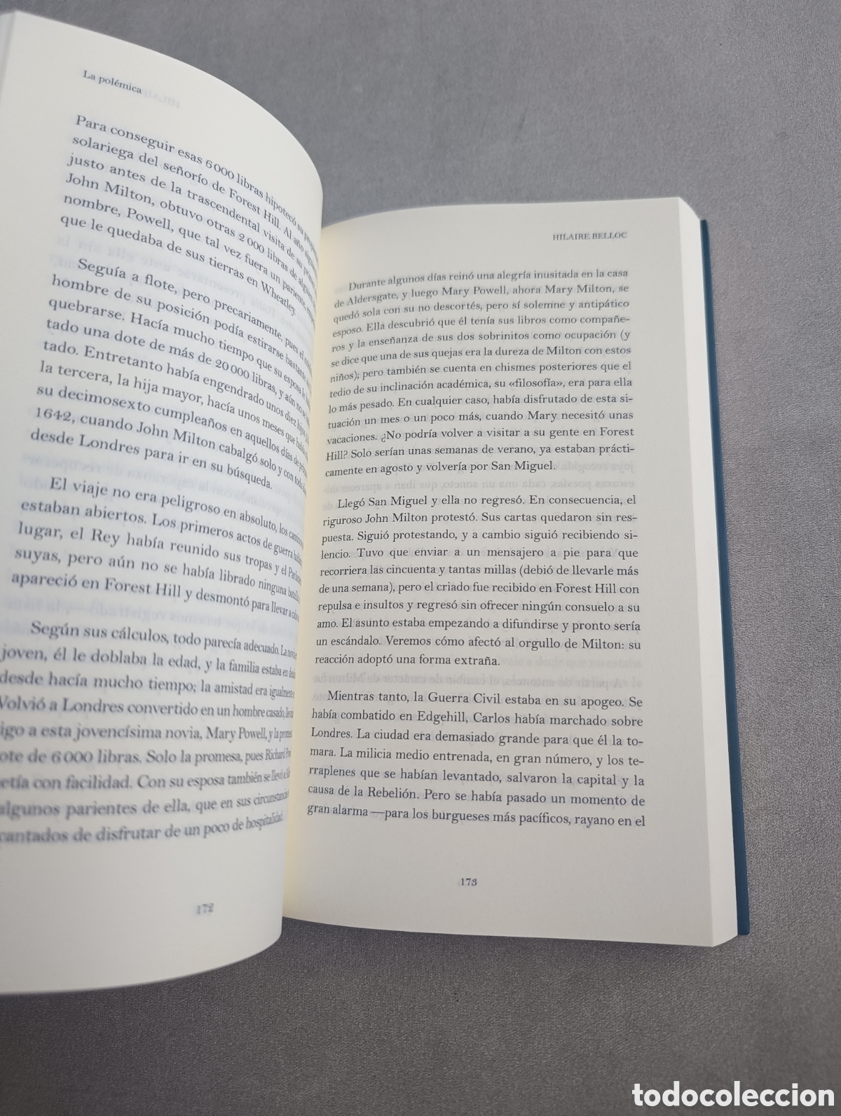 Libros de segunda mano: MILTON. HILAIRE BELLOC. - Foto 8