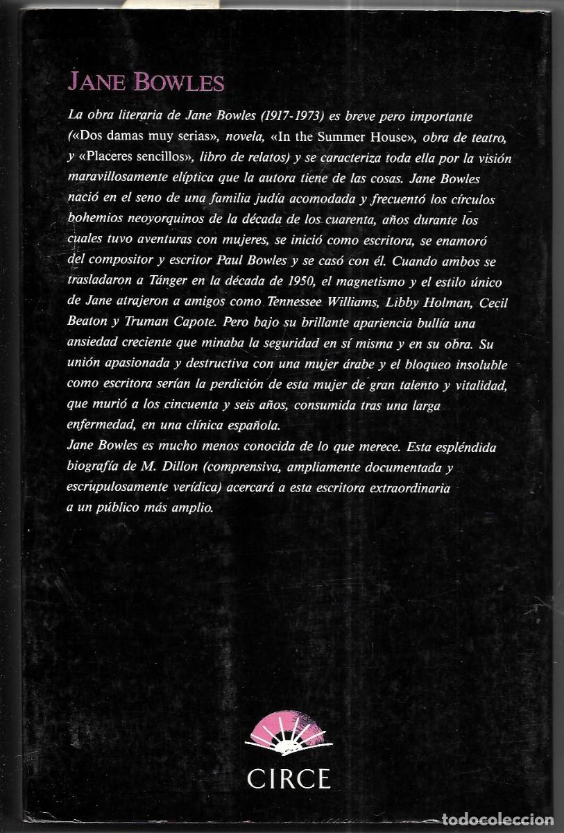 Libros de segunda mano: Millicent Dillon . Jane Bowles . Circe - Foto 2