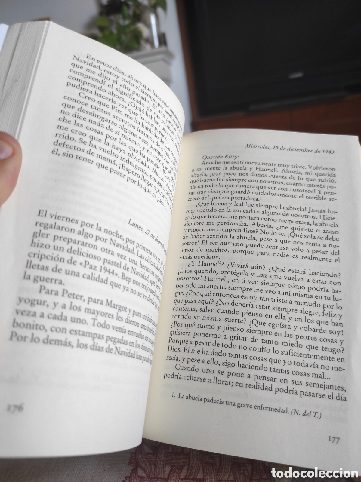 Libros de segunda mano: Ana Frank, Diarios. Edici&oacute;n Debolsillo - Foto 3