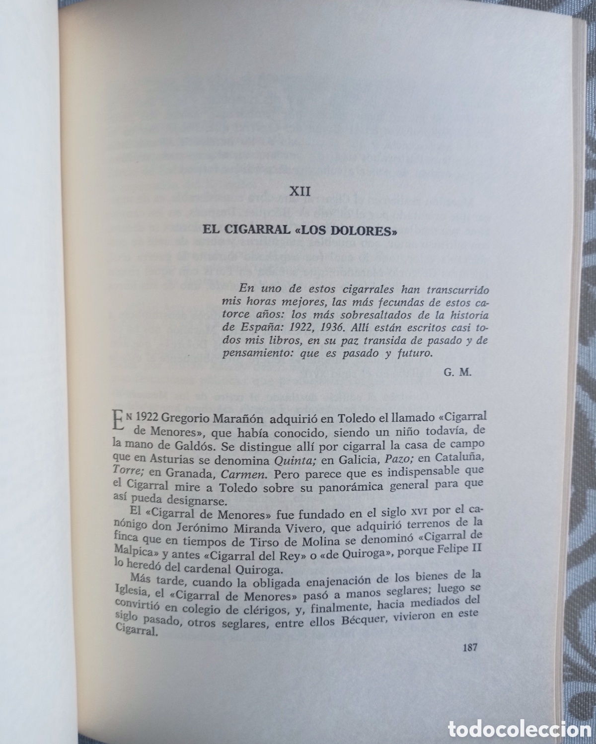 Libros de segunda mano: VIDA DE GREGORIO MARA&Ntilde;&Oacute;N. 1971 - Foto 4