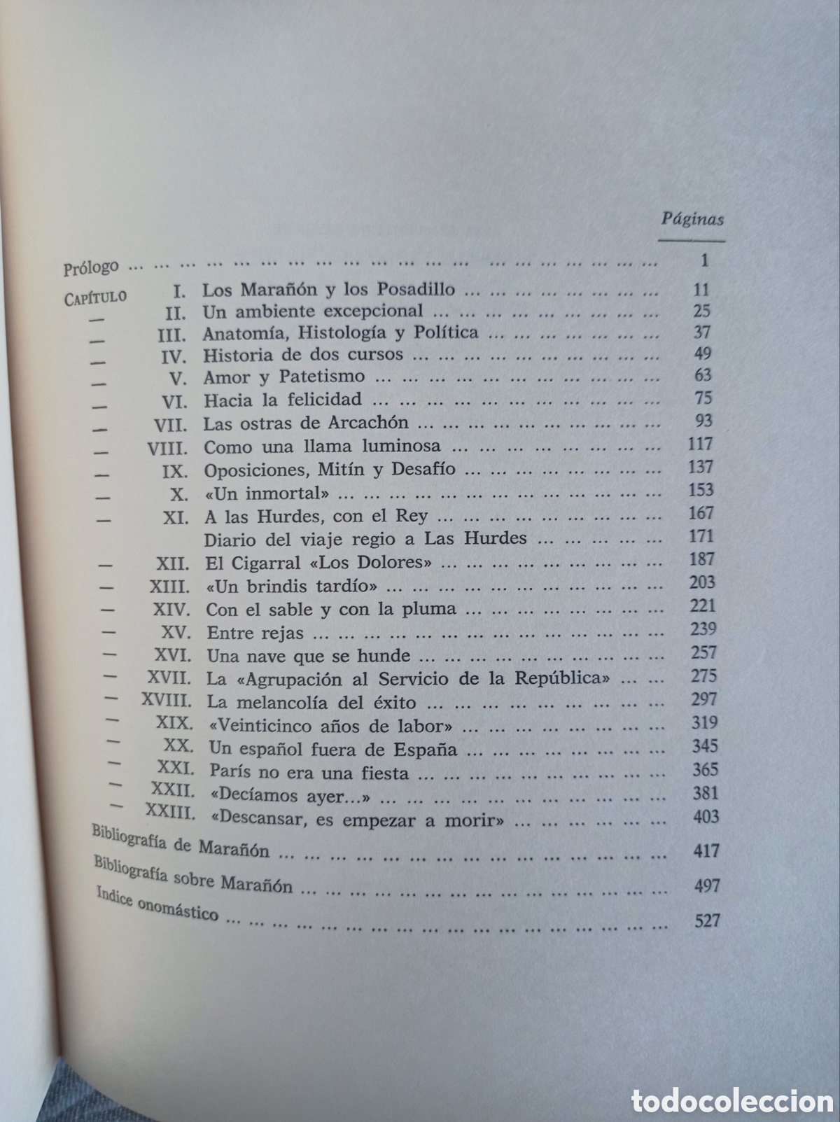 Libros de segunda mano: VIDA DE GREGORIO MARA&Ntilde;&Oacute;N. 1971 - Foto 5