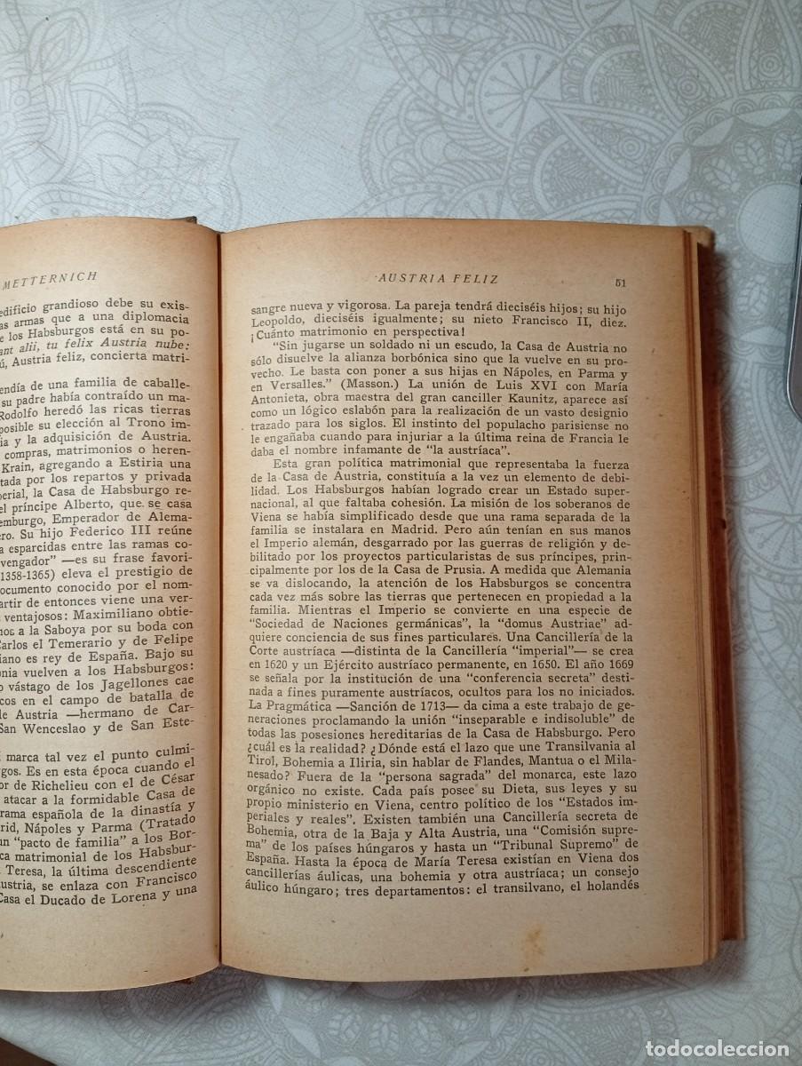 Libros de segunda mano: LA VIDA DE METTERNICH - GR&Uuml;NWALD - Foto 2