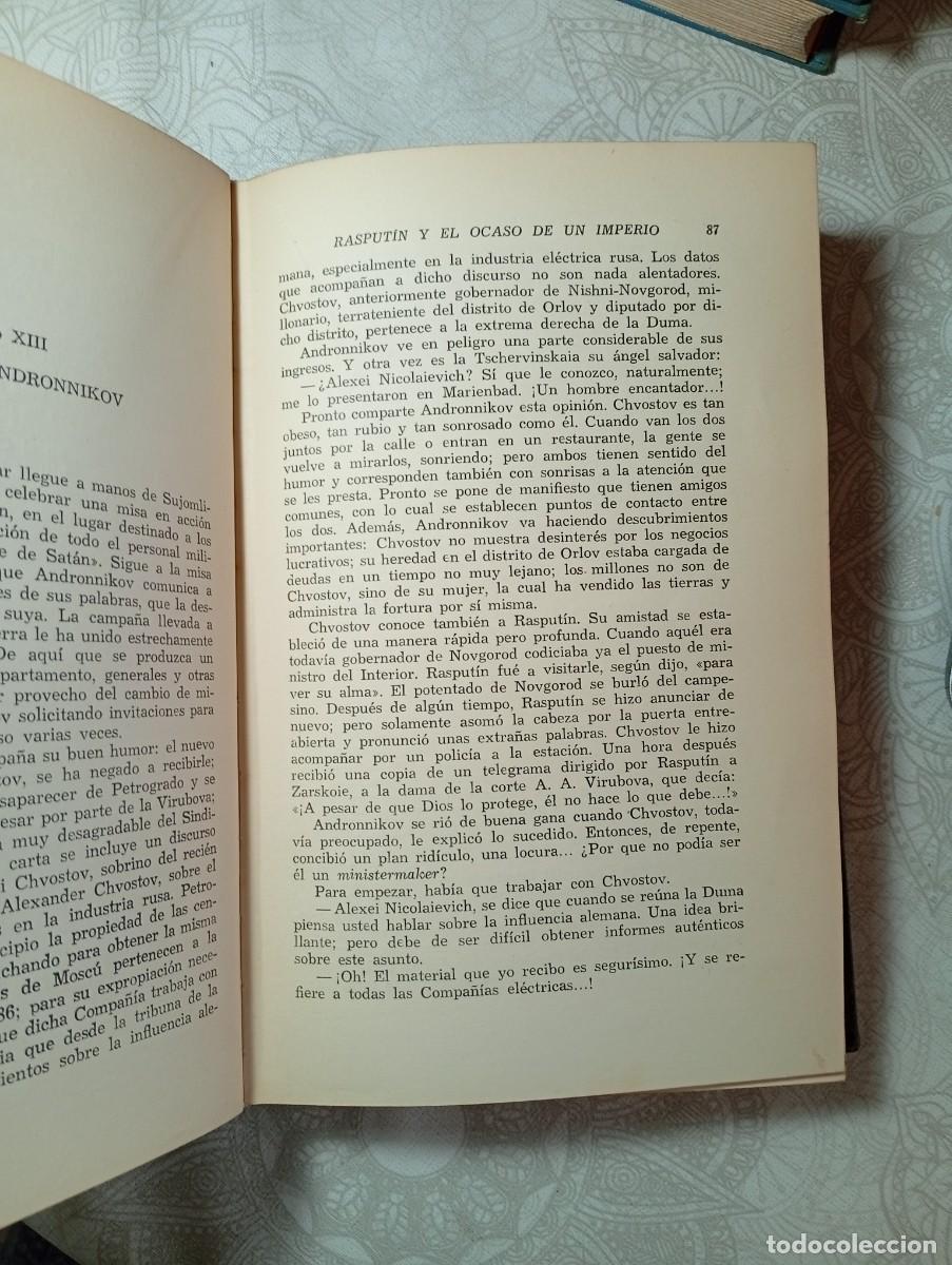 Libros de segunda mano: RASPUT&Iacute;N - PRAWDIN &eacute;s. Juventud - Foto 2