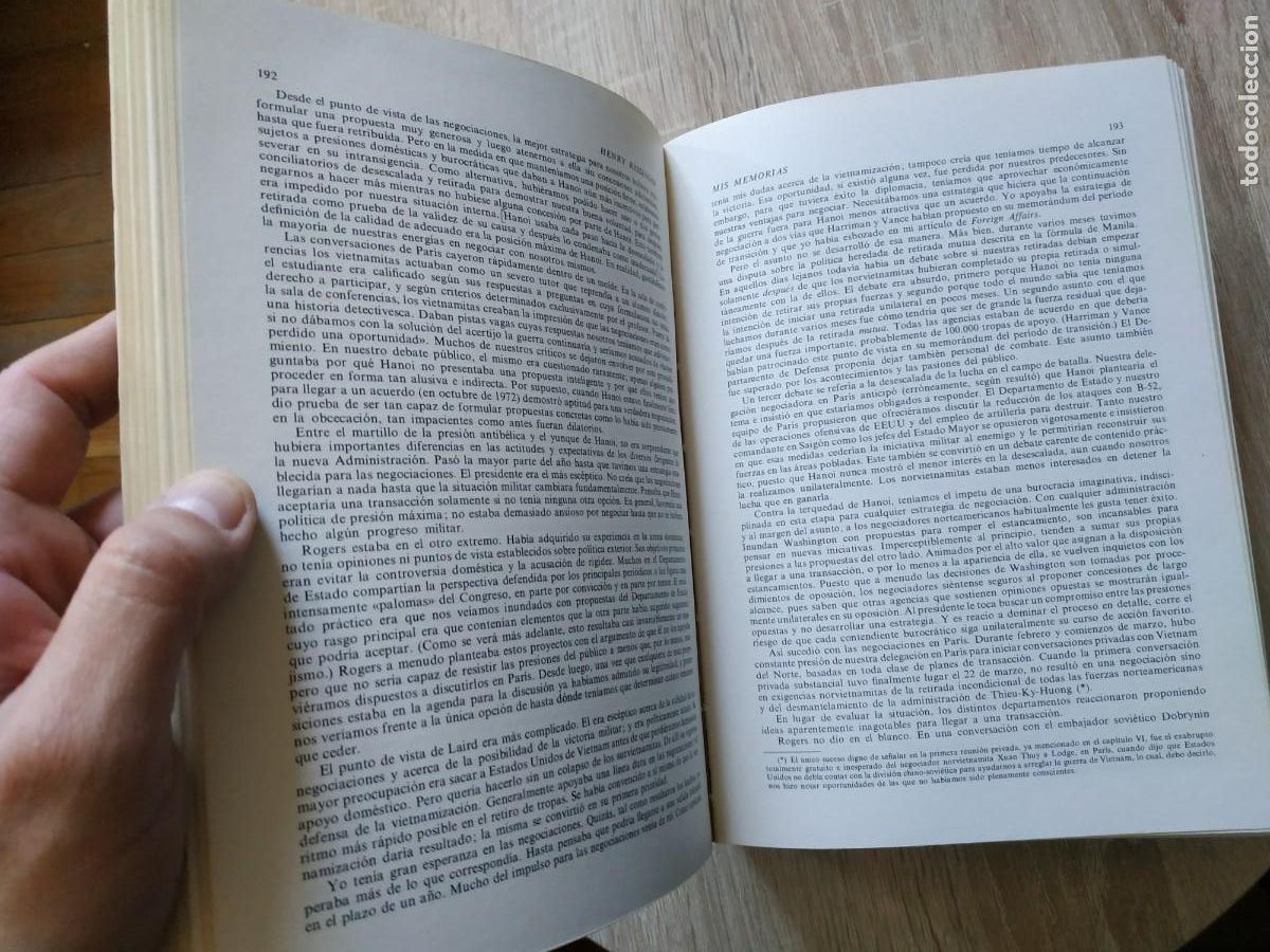 Libros de segunda mano: Mis memorias - Kissinger - Foto 5