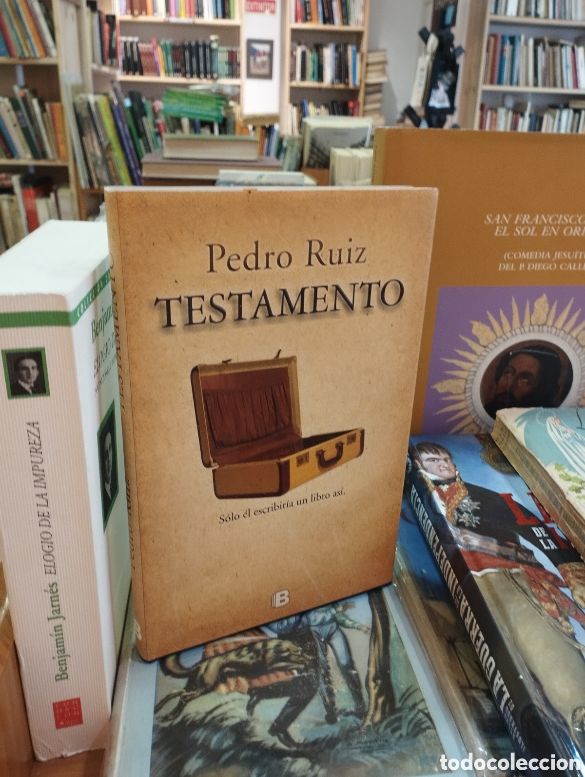 Libros de segunda mano: Testamento - Pedro Ruiz - Foto 1