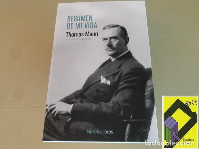 Libros de segunda mano: MANN, Thomas: Resumen de mi vida (Trad:Isabel Hern&aacute;ndez) - Foto 1
