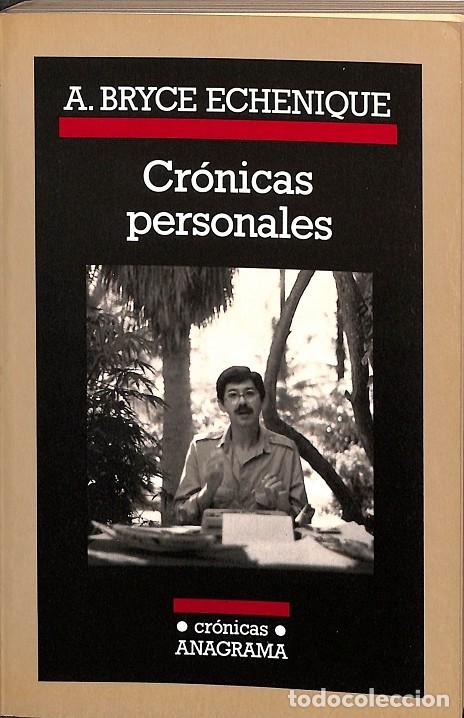 Gebrauchte B&uuml;cher: CR&Oacute;NICAS PERSONALES - A. BRYCE ECHENIQUE - EDITORES VARIOS - 1988
