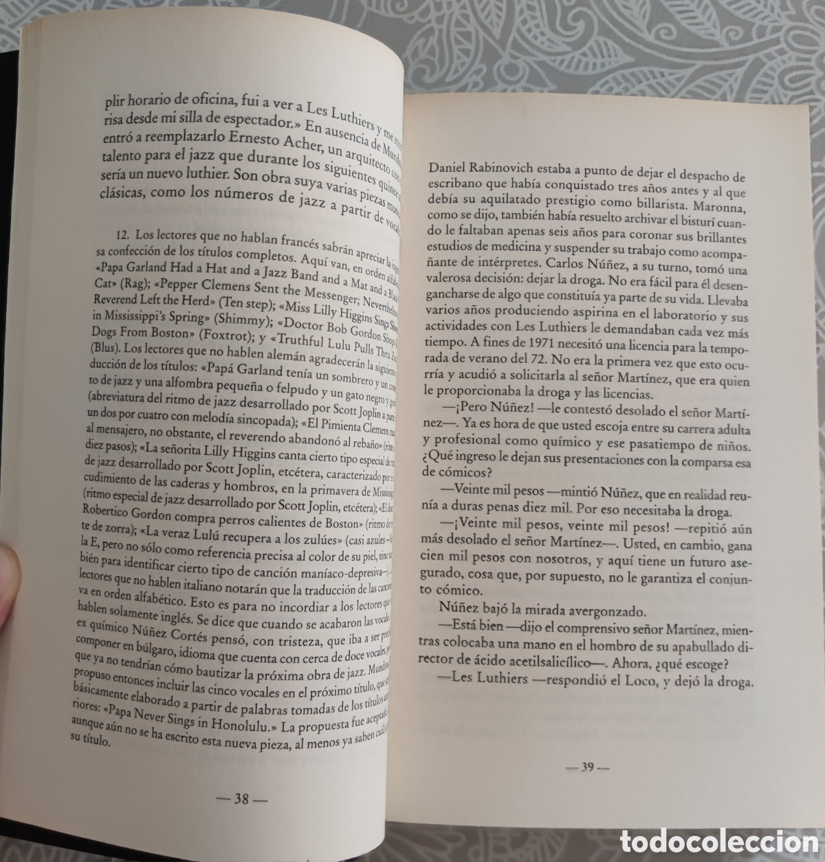 Libros de segunda mano: Libro - Les Luthiers. De la L a la S (2007) Daniel Samper Pizano - Foto 4