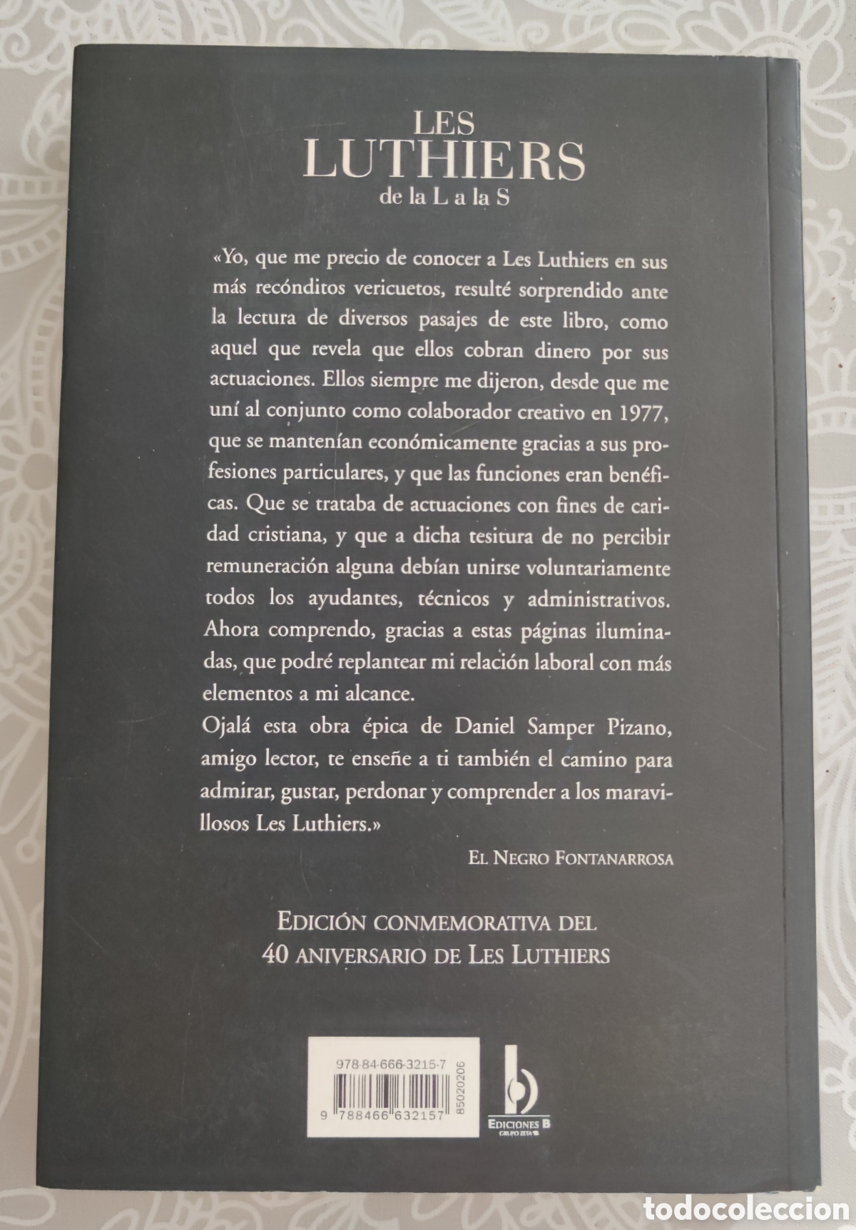 Libros de segunda mano: Libro - Les Luthiers. De la L a la S (2007) Daniel Samper Pizano - Foto 7