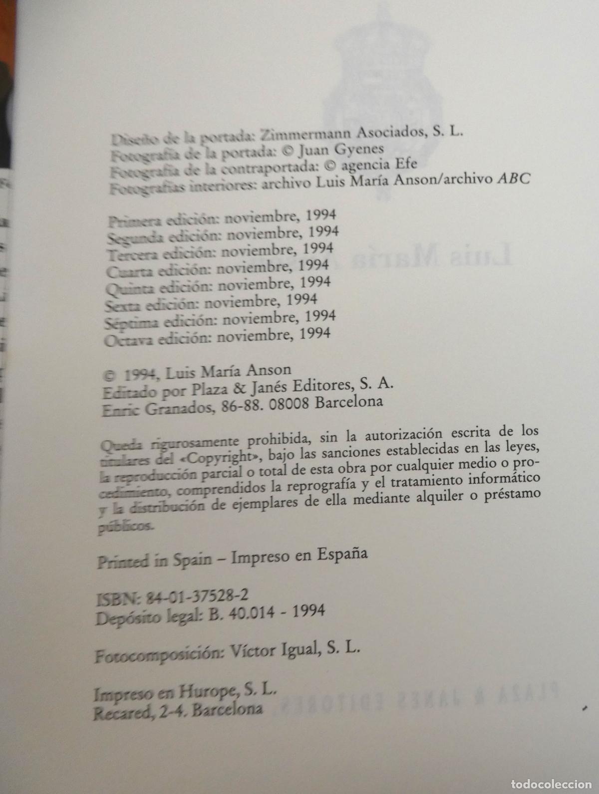Libros de segunda mano: Don Juan: Luis Mar&iacute;a Ans&oacute;n - Foto 3