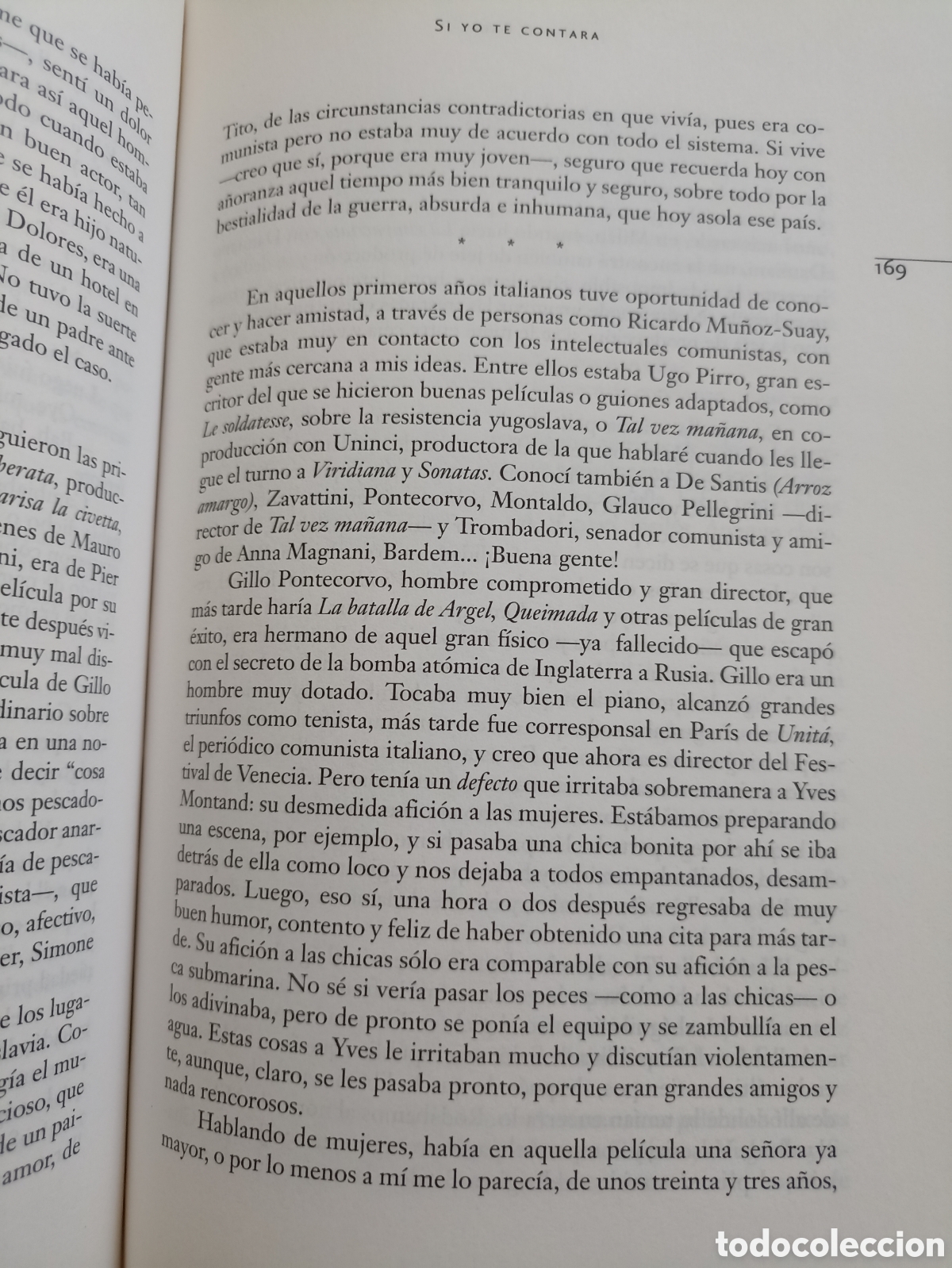 Libros de segunda mano: Paco Rabal - Si yo te contara - Foto 3