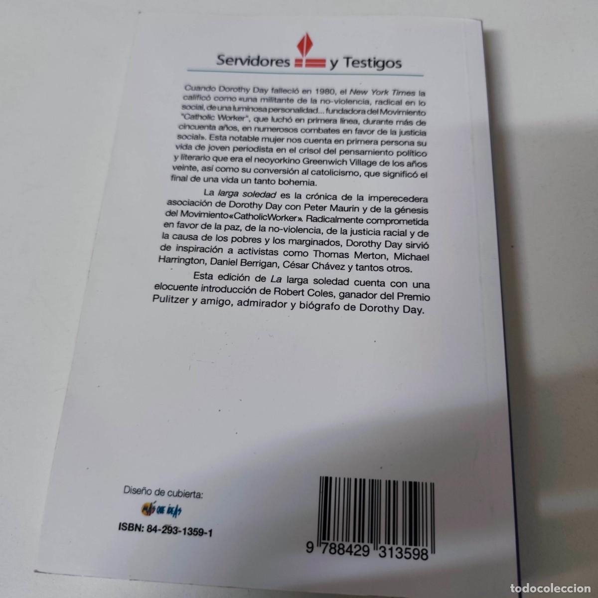 Libros de segunda mano: La larga soledad: Autobiograf&iacute;a - Foto 2