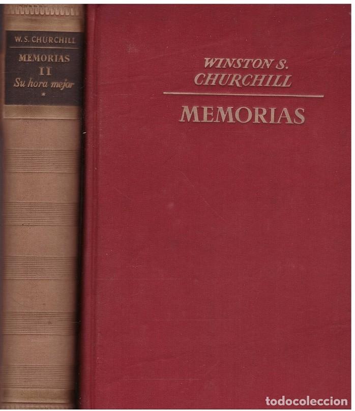 Libros de segunda mano: MEMORIAS Vol II: Su Mejor Hora - CHURCHILL S. WINSTON - Jos&eacute; Jan&eacute;s Editor - 1949 -
