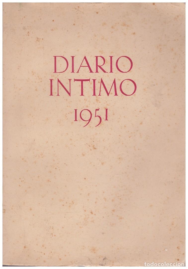 Libros de segunda mano: DIARIO &Iacute;NTIMO 1951 - Foto 1