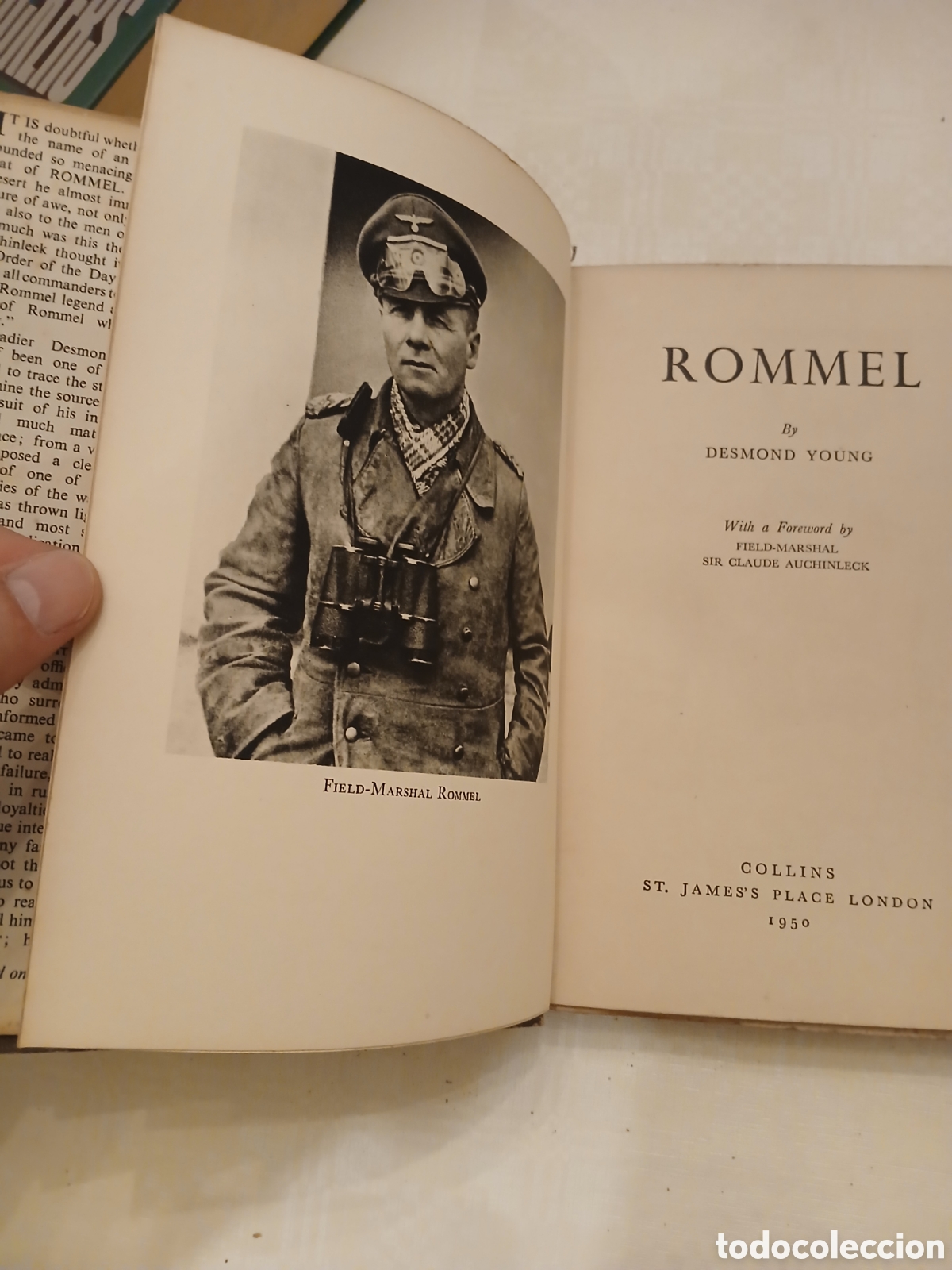 Libros de segunda mano: Rommel, Desmond Young (first edition) - Foto 4