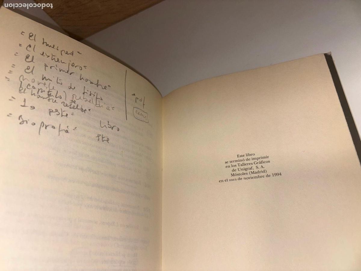 Libros de segunda mano: ALBERT CAMUS HERBERT ED TAURUS - Foto 4