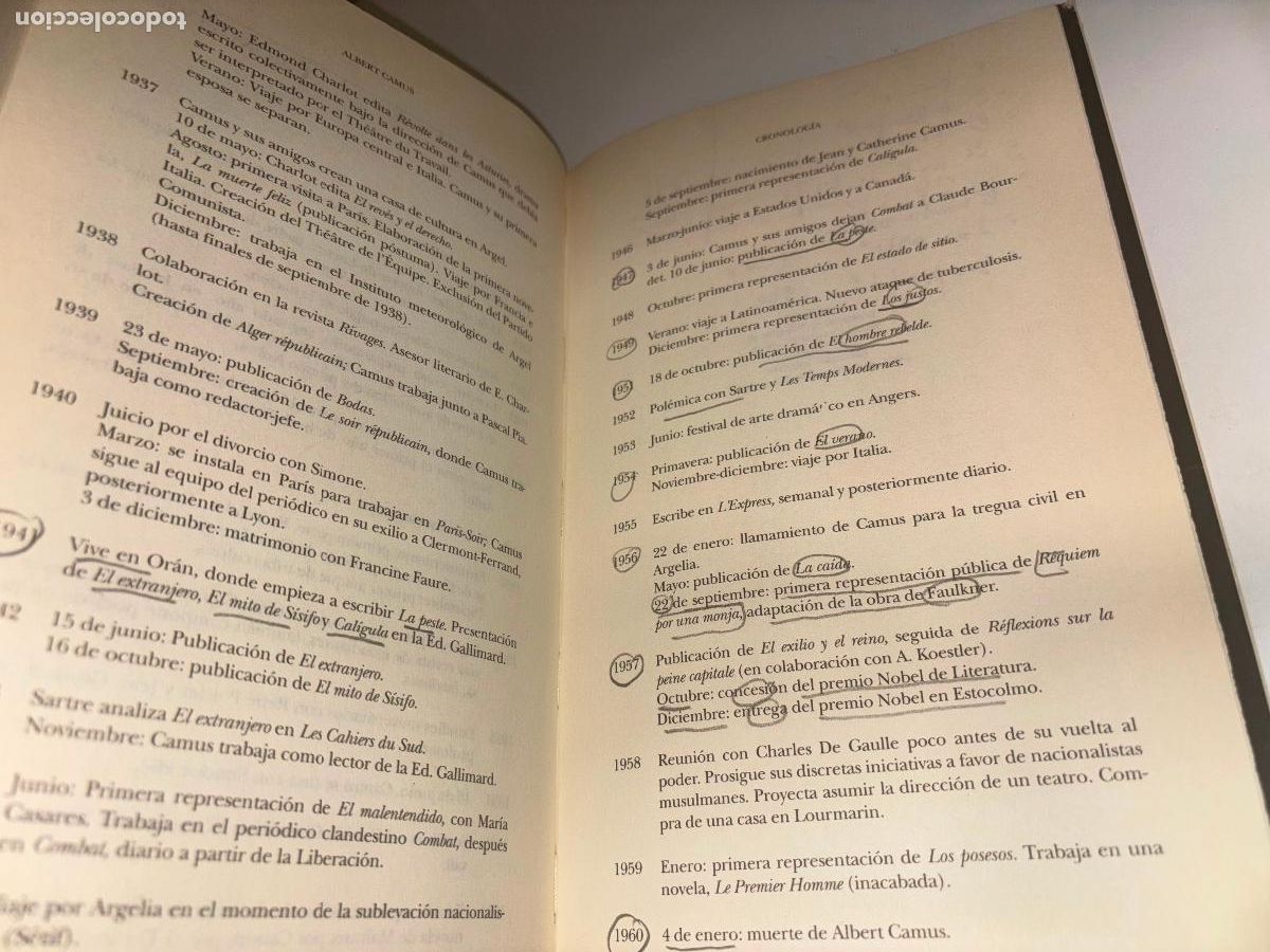 Libros de segunda mano: ALBERT CAMUS HERBERT ED TAURUS - Foto 5