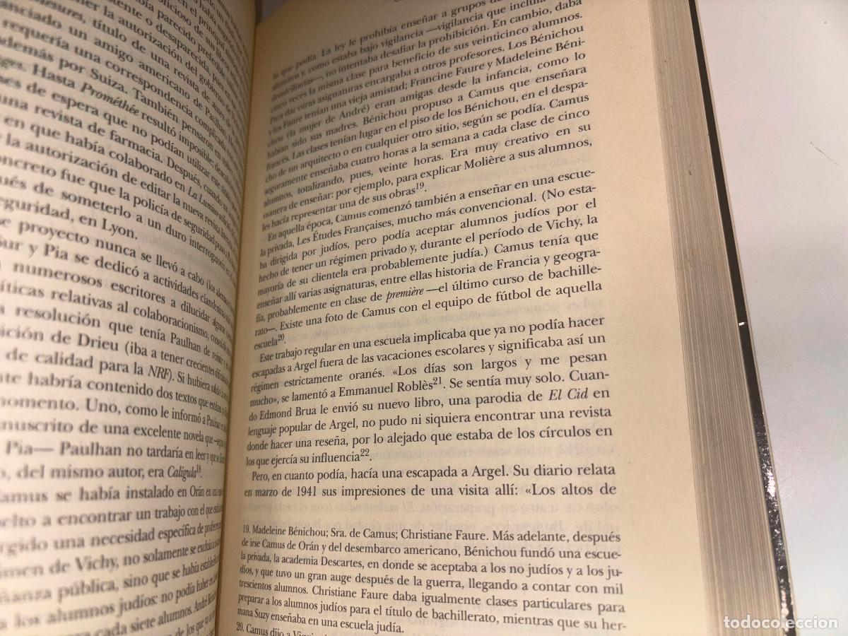 Libros de segunda mano: ALBERT CAMUS HERBERT ED TAURUS - Foto 7