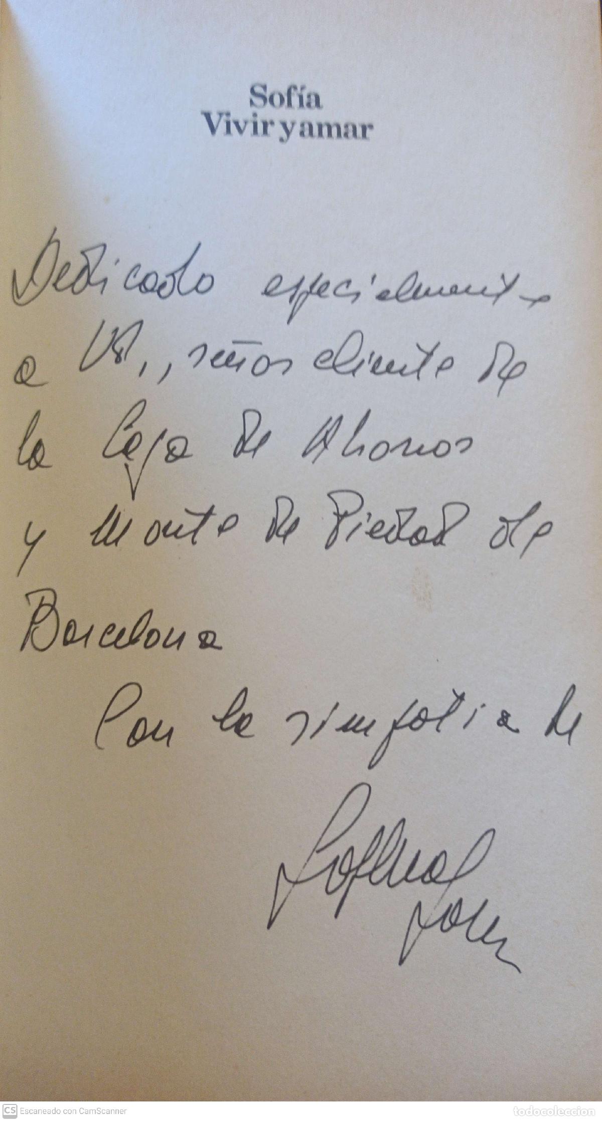Libros de segunda mano: Sof&iacute;a. Vivir y amar - A.E. Hotchner - Foto 2