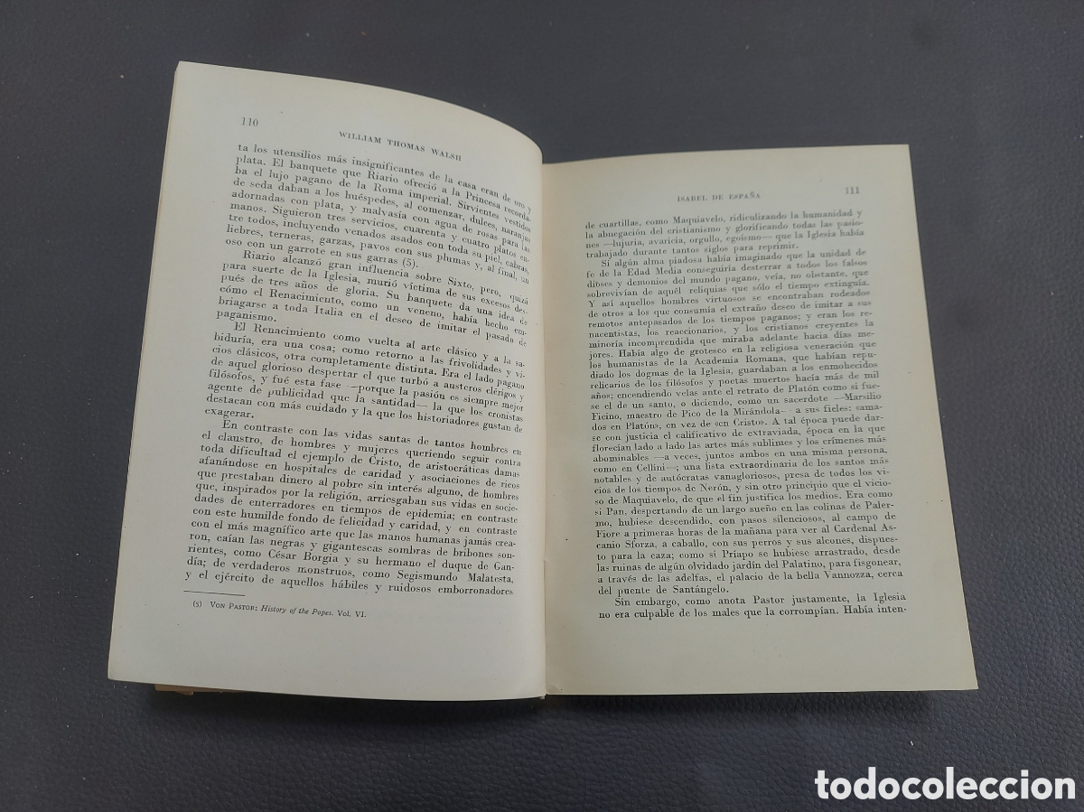 Libros de segunda mano: Isabel de Espa&ntilde;a William Thomas Walsh Cuarta Edici&oacute;n 1943 - Foto 3