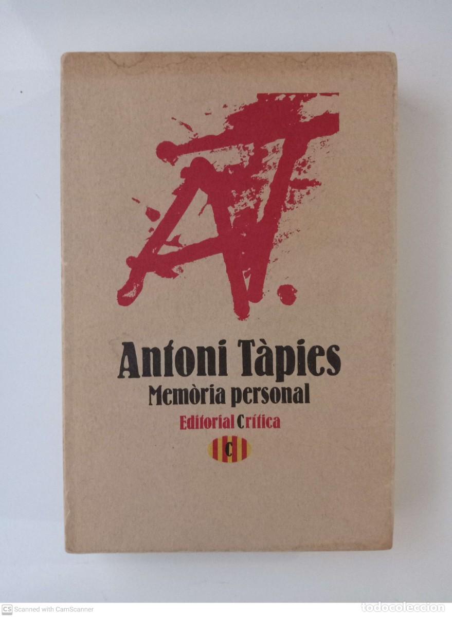 Libros de segunda mano: Mem&ograve;ria personal [Antoni T&agrave;pies] - Foto 1