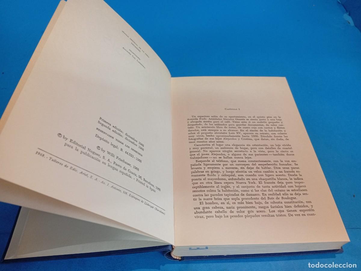 Libros de segunda mano: ONASSIS. - WILLI FRISCHAUER. - Foto 3